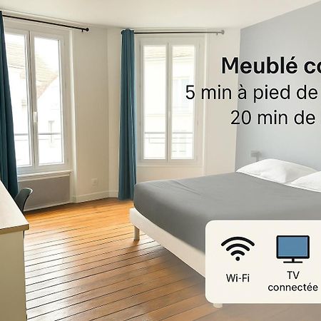 Appartement Maciet 2- Centre Ville Meaux-Gare-Disney Dış mekan fotoğraf